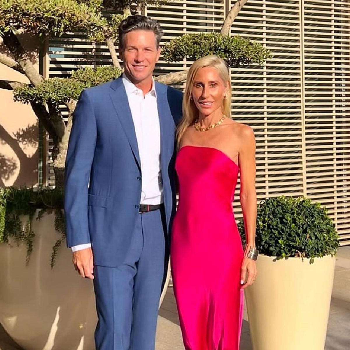 Alexandra von Fürstenberg, con su marido, Dax Miller.