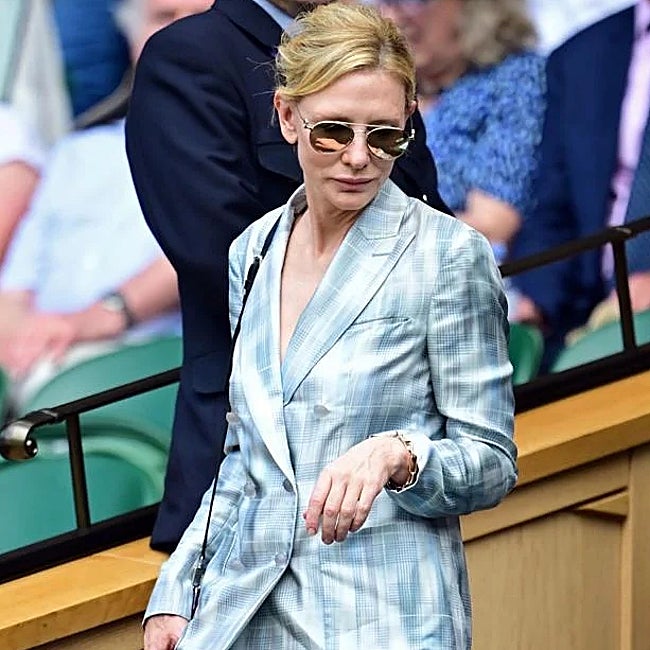 Cate Blanchett en Wimbledon.