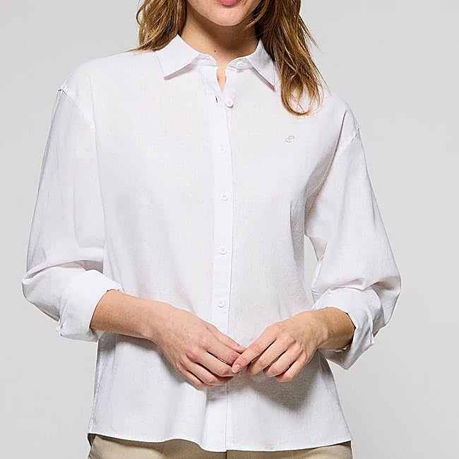 Camisa de lino de Polo Club, 44,99 euros.