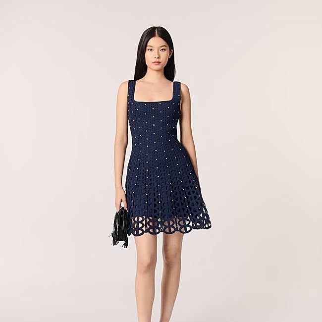 Vestido corto de Maje, 284 euros.