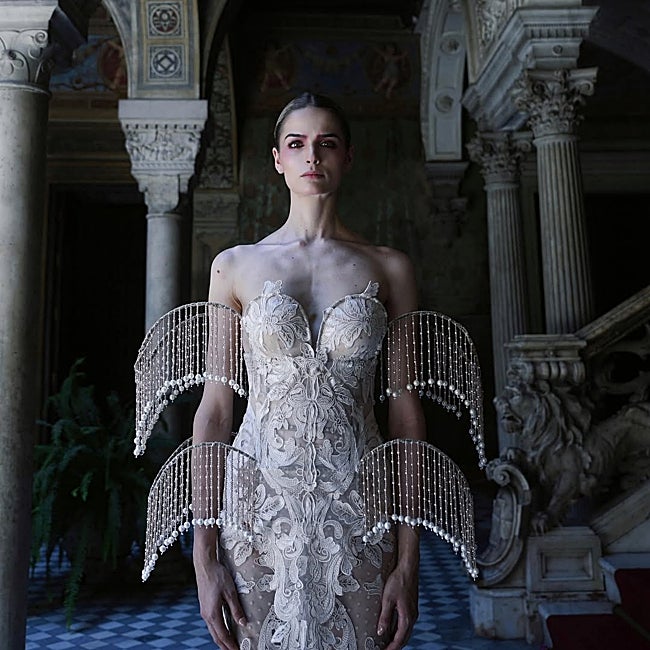 Una de las creaciones de Juana Martín para su colección Fervor.