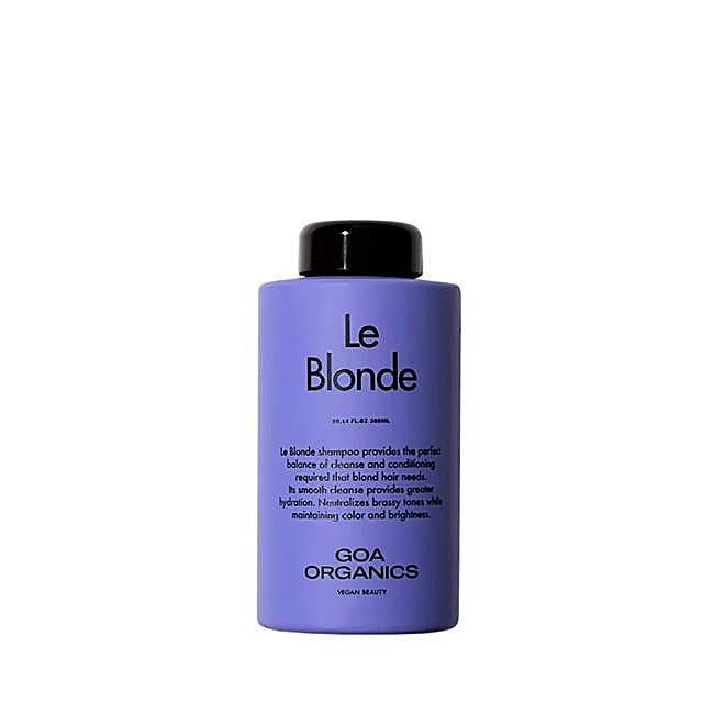 Champú Le Blonde de Goa Organics.