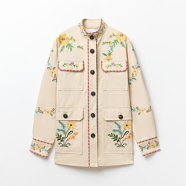 Parka bordada (44,99€)