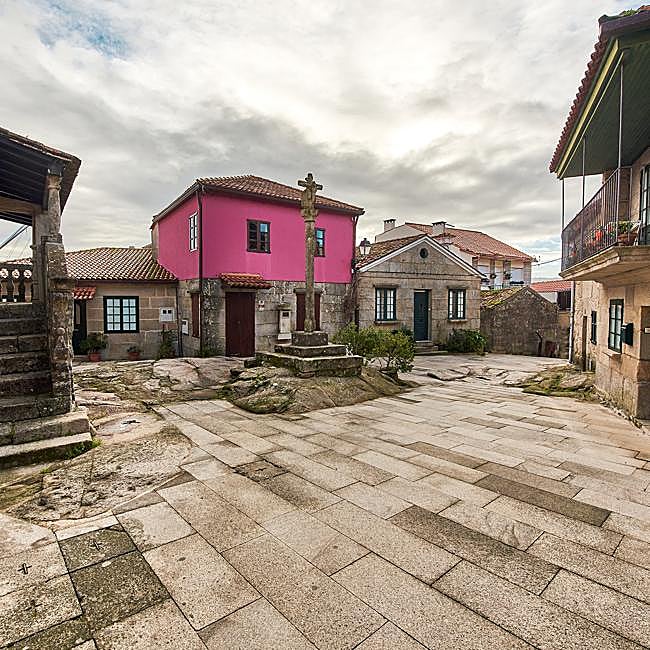 Plaza de San Roque, Combarro