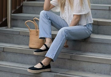 Mary jane de esparto: las bailarinas del verano fresquitas y cómodas que te pondrás con todo
