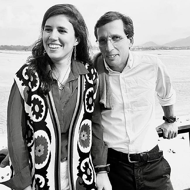 José Luis Martínez-Almeida, alcalde de Madrid, ,y su mujer, Teresa Urquijo.