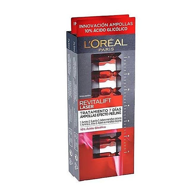 Revitalift Laser Ampollas Efecto Peeling de L'Oréal. Precio: 6,99 euros