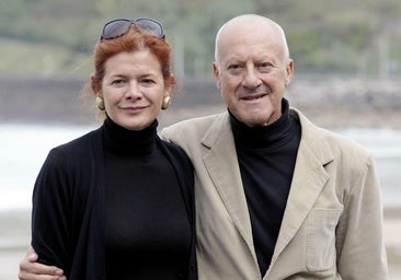 Elena Ochoa y Norman Foster, un matrimonio muy unido.