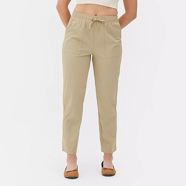 Pantalones de popelín estilo jogger