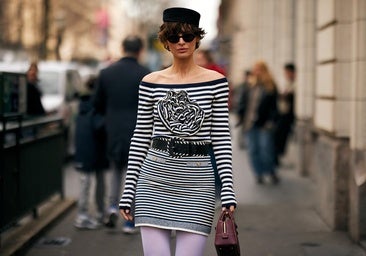 Prendas con estampado de rayas para copiar el estilo de las francesas en tus looks básicos
