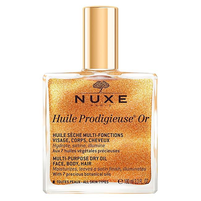 Huile Prodigieuse Or de Nuxe.