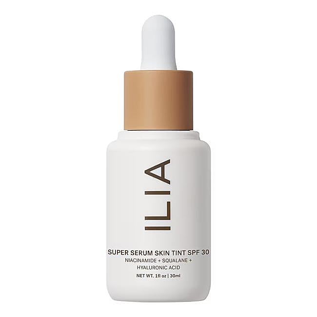 Ilia Super Serum Skin Tint SPF 30.