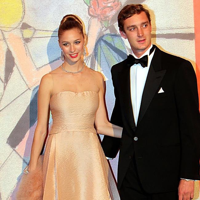 Beatrice Borromeo y Pierre Casiraghi en el Baile de la Rosa de 2014.