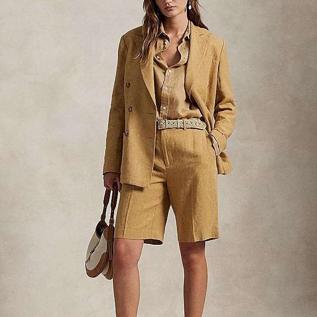 Bermudas de lino de Ralph Lauren, 119,50 euros.