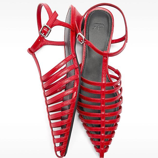 Sandalias de tacón cangrejeras (15,99€)