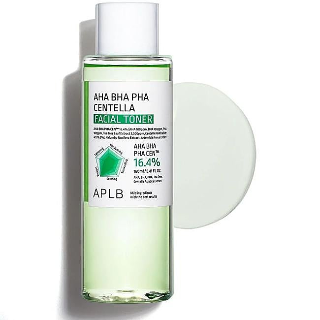 AHA BHA PHA Centella Facial Toner de APLB. Precio: 9,14 euros