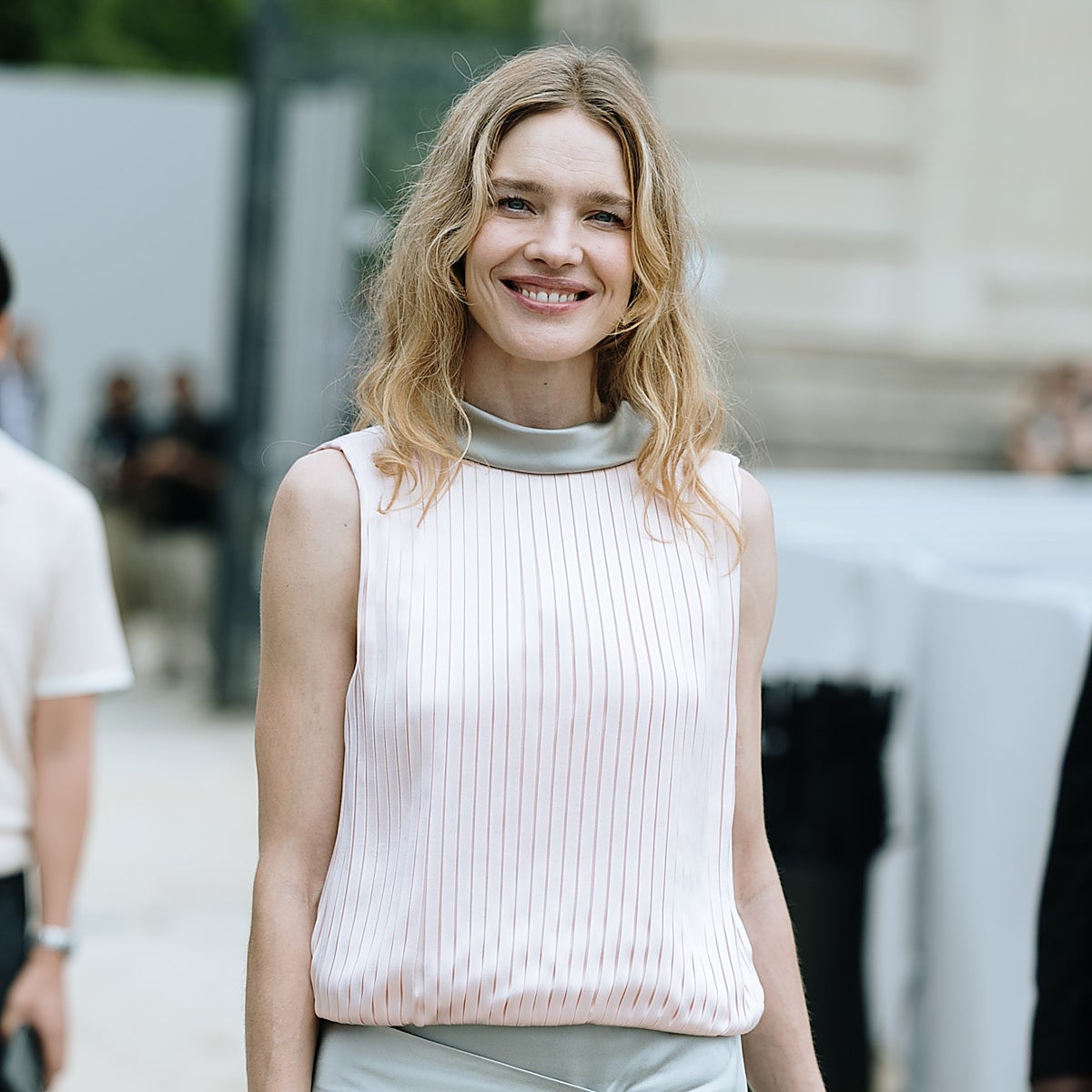 Natalia Vodianova con la piel radiante.