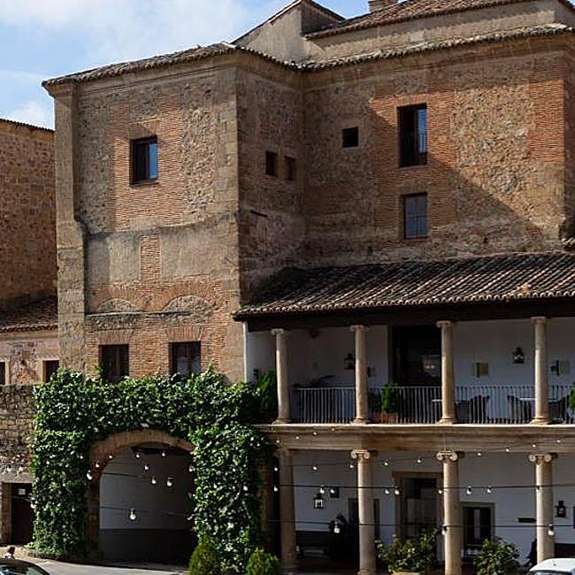 Interior del castillo Parador de Oropesa