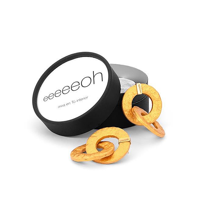 Pendientes con forma de círculo de eeeeeoh