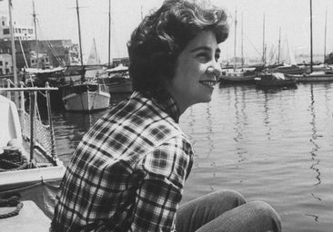 La reina Sofía en una imagen de su juventud.