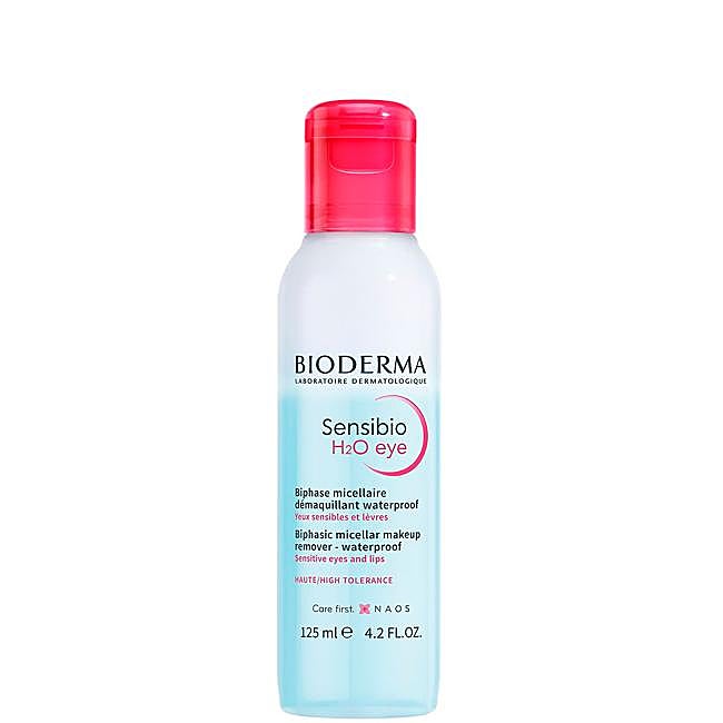 Desmaquillante de ojos Sensibio H20 Eye de Bioderma.