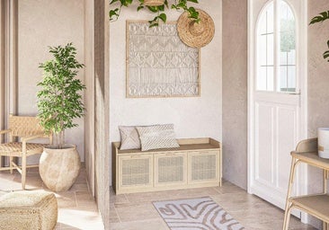 Siete trucos e ideas deco para que un pasillo o recibidor estrechos parezcan más grandes y funcionales