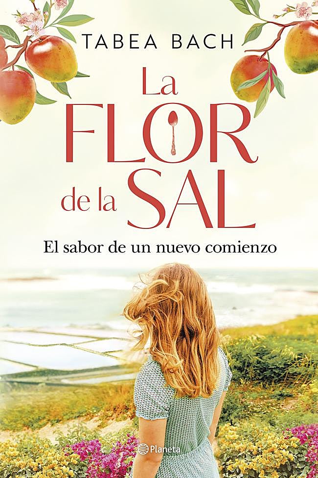 Portada de La flor de la sal, la nueva novela de Tabea Bach.