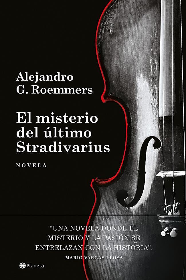 Portada de El misterio del último Stradivarius, la novela de Alejandro G. Rommers.