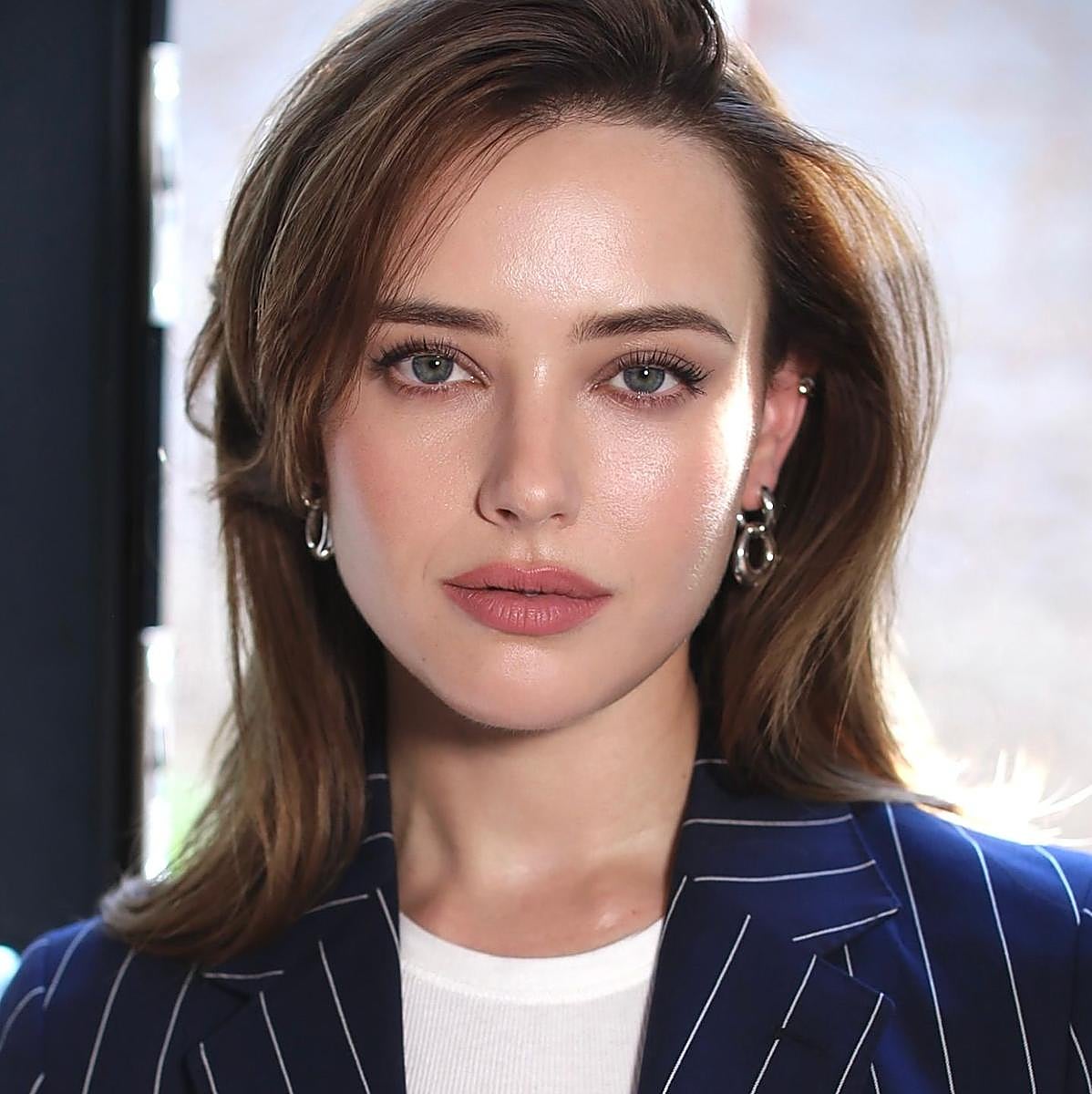 Modelo con piel bonita