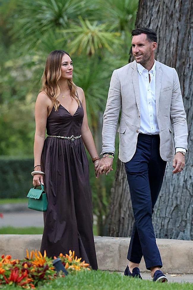 Helen Lindes y Rudy Fernández.