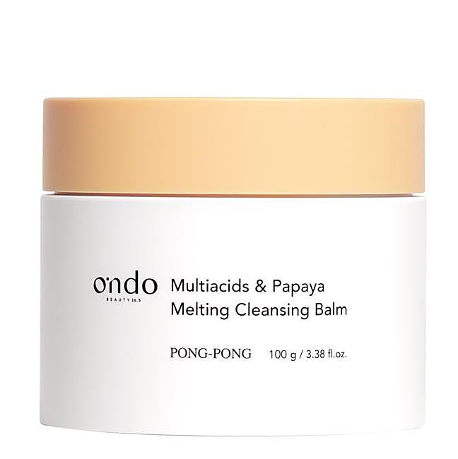 Ondo Beauty 36.5 Multiacids & Papaya Melting Cleansing Balm.