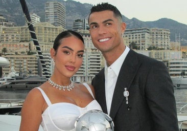 Georgina Rodríguez y Cristiano Ronaldo.