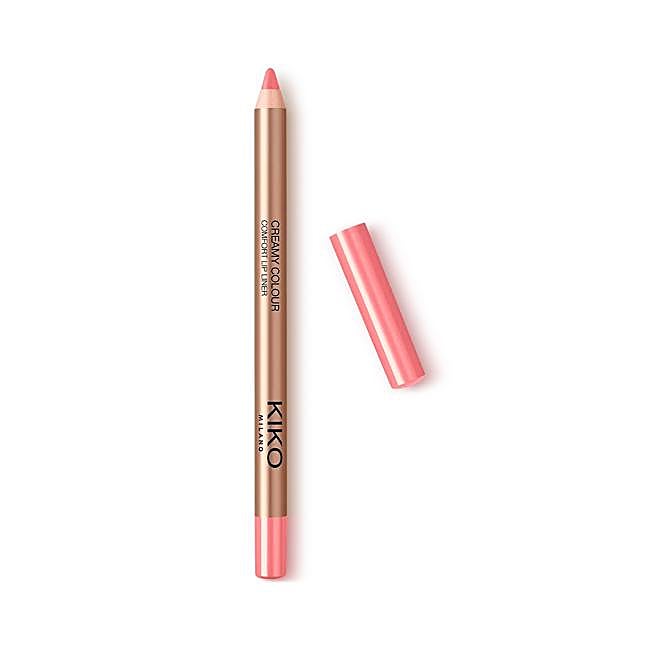 Perfilador de labios Creamy Colour Comfort Lip Liner de Kiko Milano.