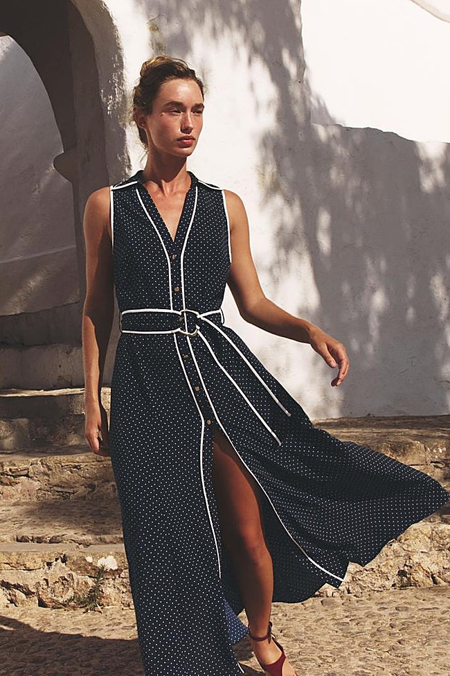 Vestido estampado de Zara (24,95 euros)