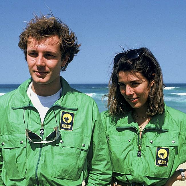 Carolina de Mónaco y Stefano Casiraghi, en una imagen de archivo.