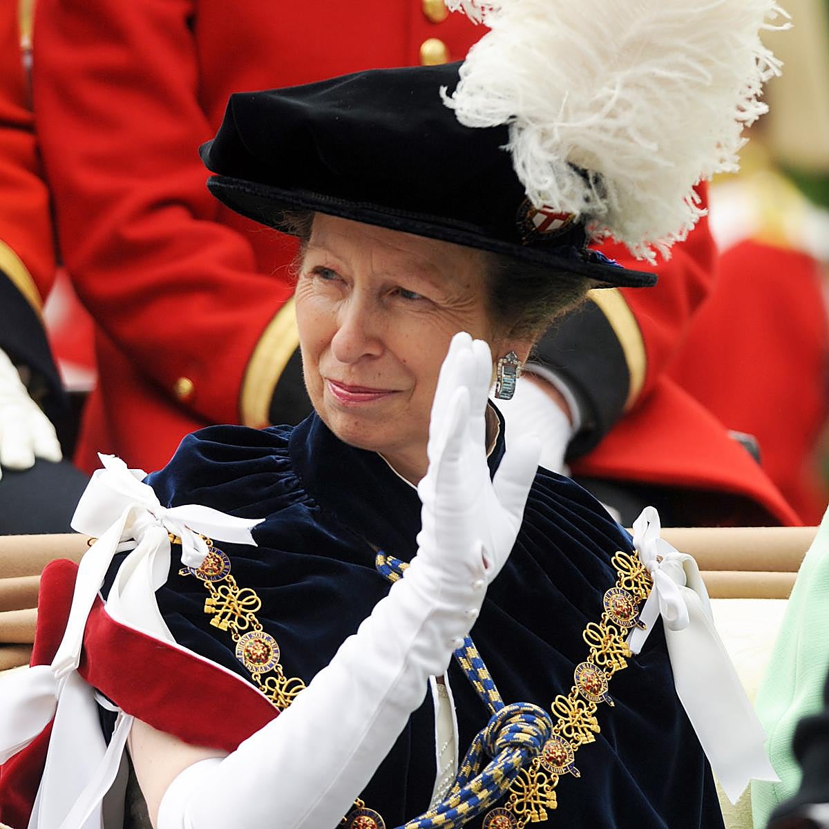 La princesa Ana de Inglaterra.