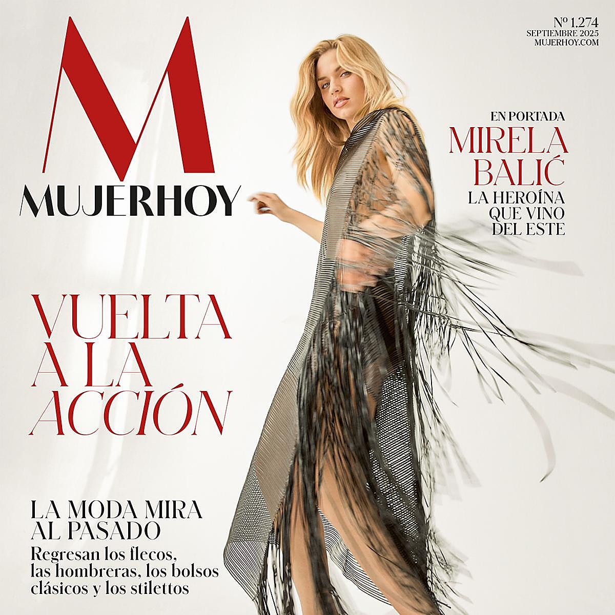 Mirela Balić es la protagonista de la portada del número de septiembre de Mujerhoy.