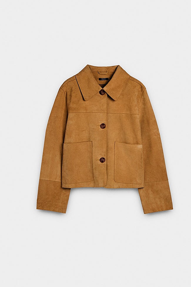 Chaqueta de ante de Parfois (119,99 euros)