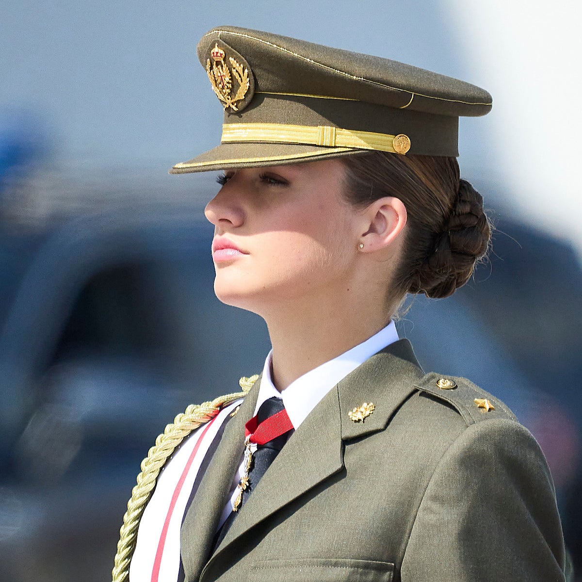 La princesa Leonor encara su tercer curso de formación militar en la Academia General del Aire de San Javier, en Murcia.