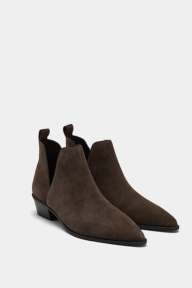 Botines marrones de Parfois (59,99 euros)