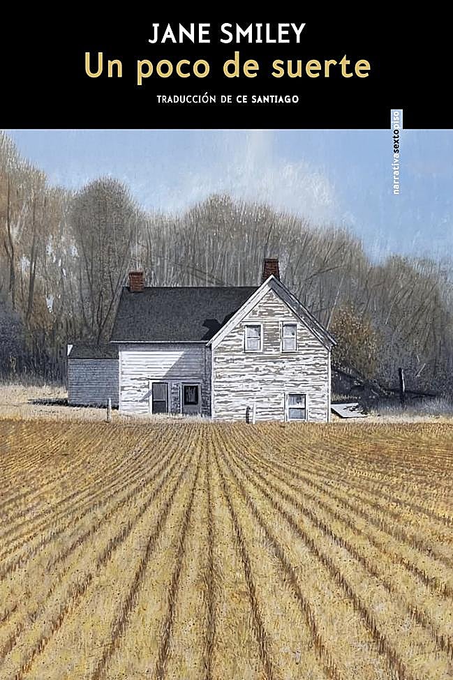 Portada de la primera novela de la trilogía de los cien años de Jane Smiley, Un poco de suerte.