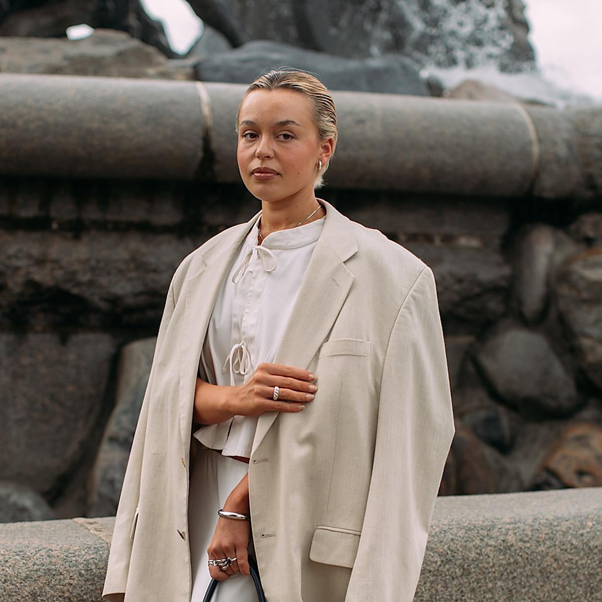 Blazers oversize para la vuelta a la oficina.