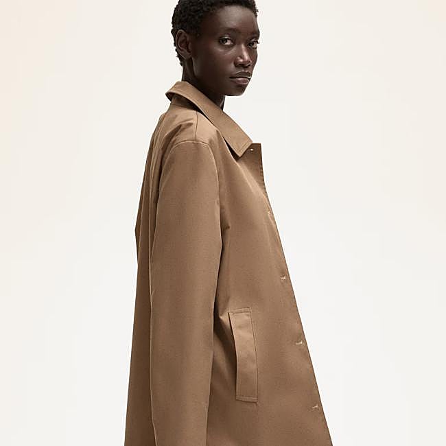 Gabardina beige de H&M, 44,99 euros.