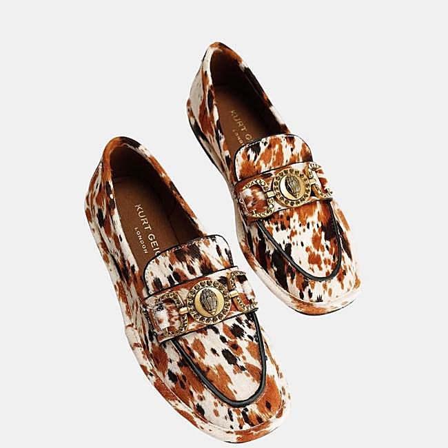 Mocasines estampados de Kurt Geiger, 195 euros.