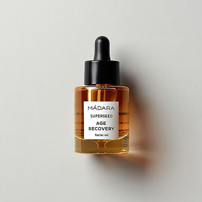 Aceite facial Age Recovery de Mádara.