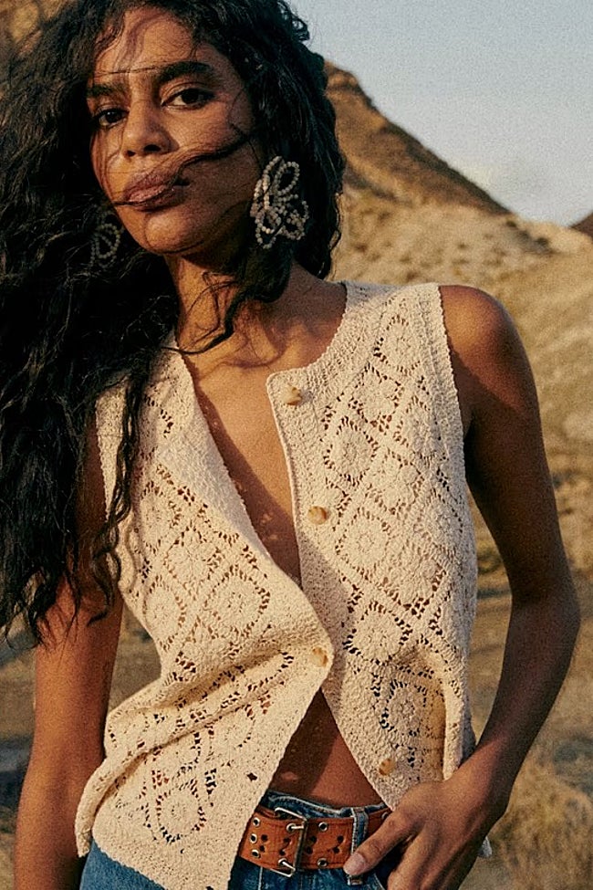 Top de punto de Sezane (9,95 euros)