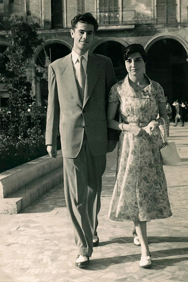 Una imagen de Gabriel Escarrer Juliá y Ana María Jaume.