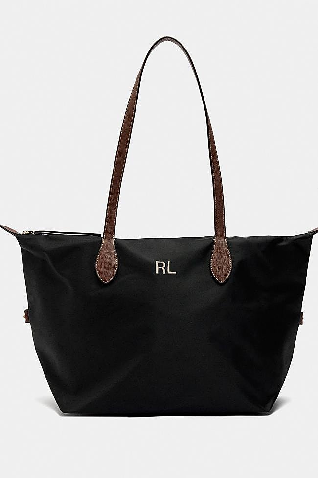 Bolso de nailon con asas a contraste de Parfois.