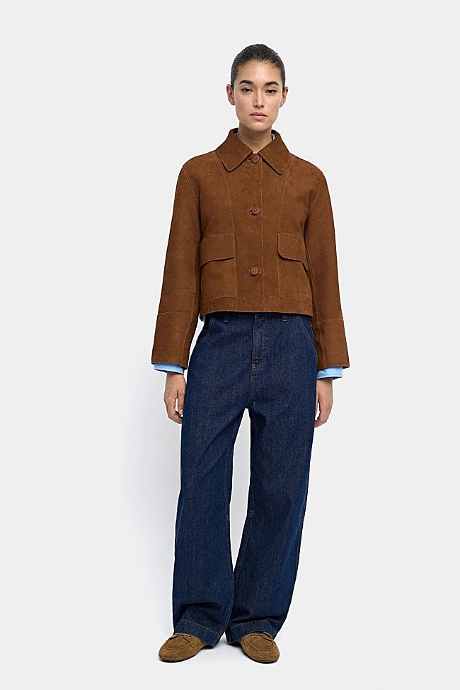 Chaqueta de ante de Parfois (119 euros)