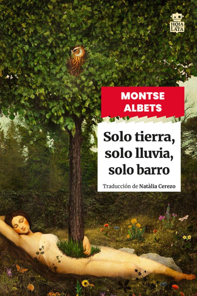 Portada de la novela de Montse Abets, Solo tierra, solo lluvia, solo barro.